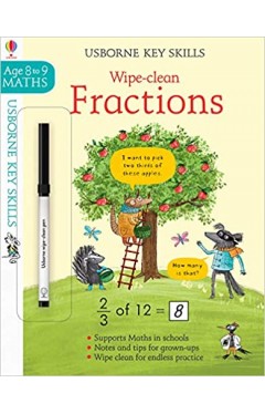 Wipe-clean Fractions 8-9 (Wipe-Clean Key Skills) Paperback 